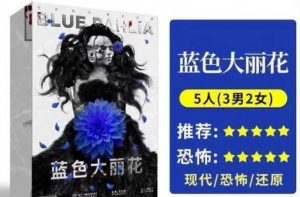 蓝色大丽花剧本杀复盘_完整全部剧透_所有答案解析-【祉佑超恒商贸有限公司】海豚剧本杀复盘解析-谁是凶手-真相答案-结局